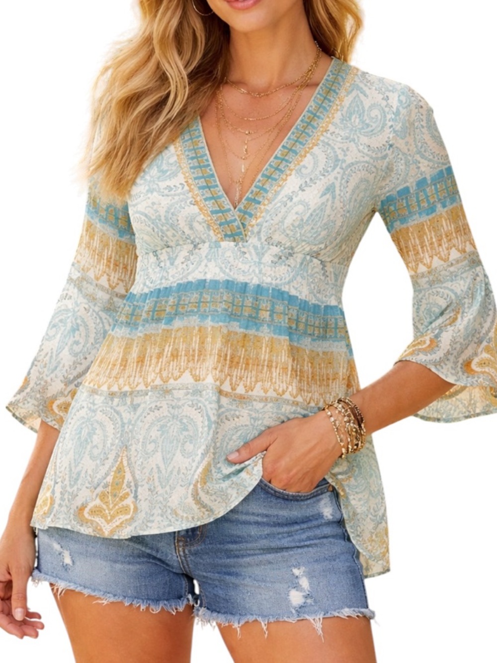Sundance | 100% Silk Boho Tunic
